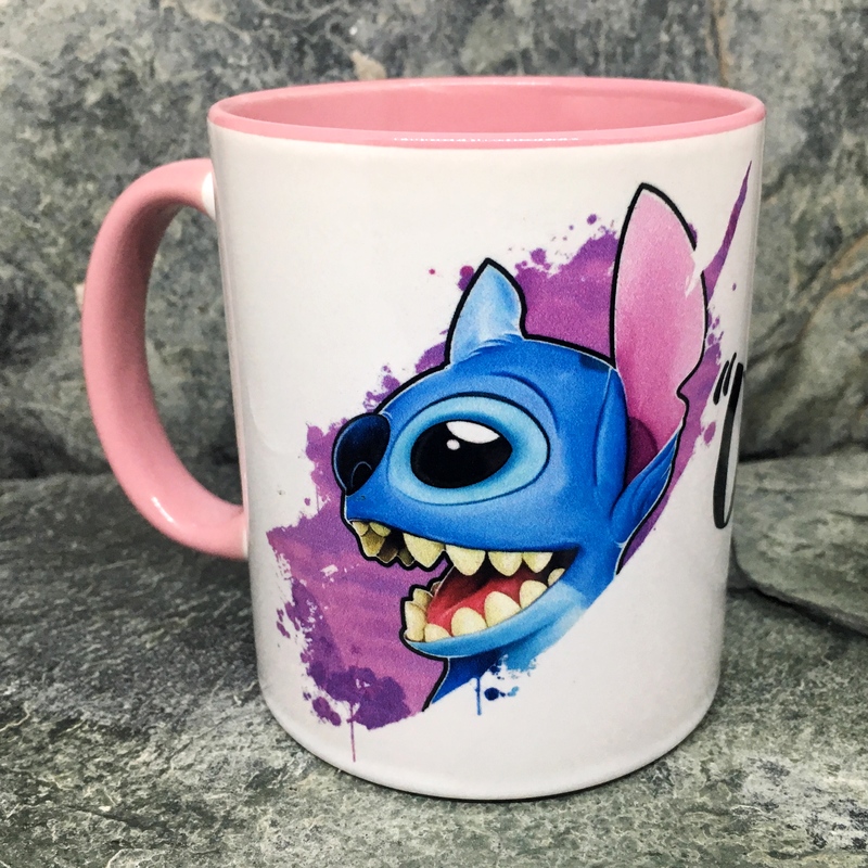 Taza personalizada Stitch Disney