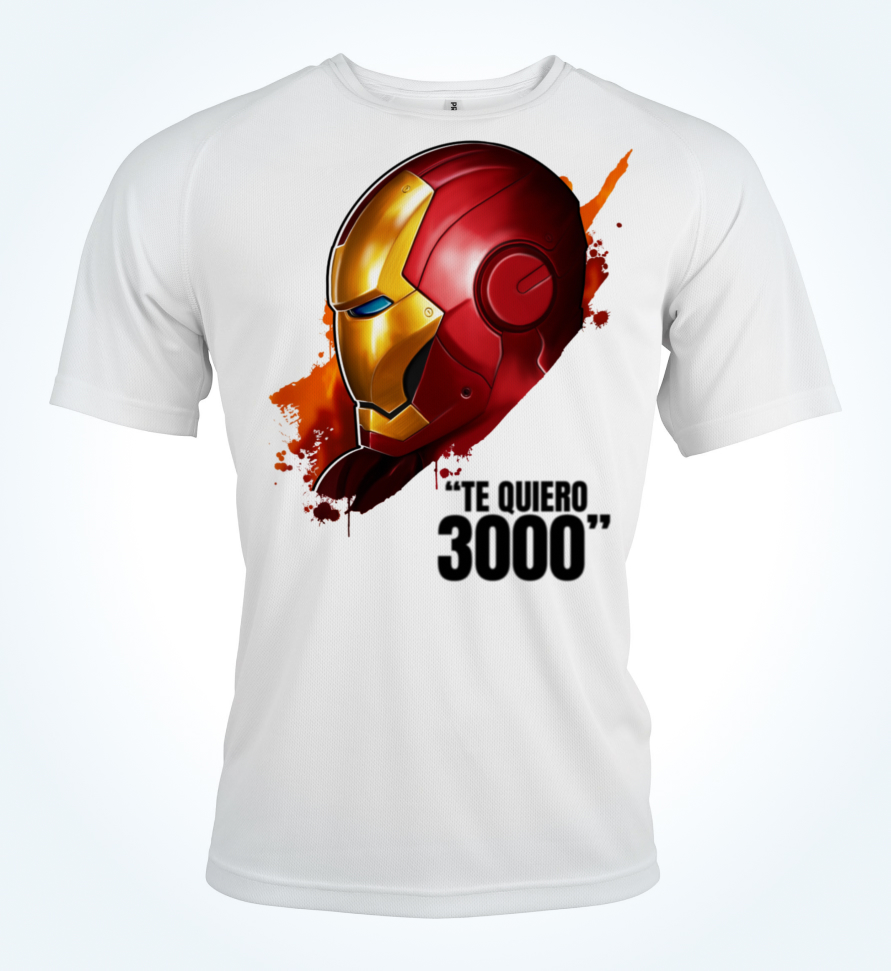 Camiseta Iron Man mifriki