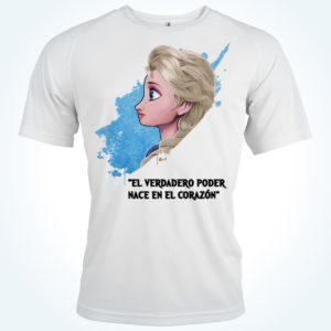 Camiseta personalizada Elsa Frozen Disney
