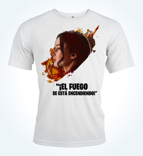 Camiseta personalizada Katniss - Los Juegos del Hambre
