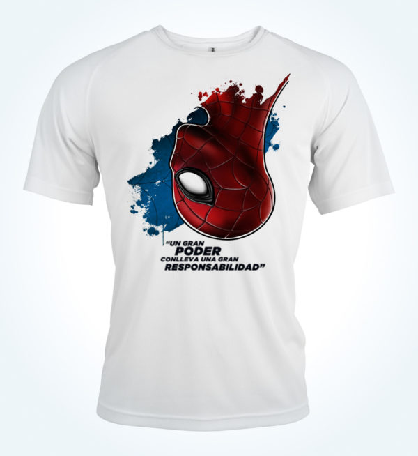 Camiseta personalizada Spider-Man