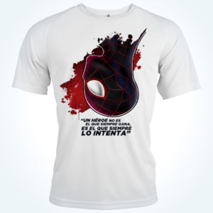 Camiseta personalizada Ultimate Spiderman (Miles Morales)